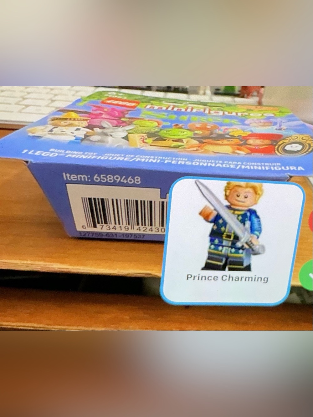 Lego Prince Charming Minifigure Shrek Series